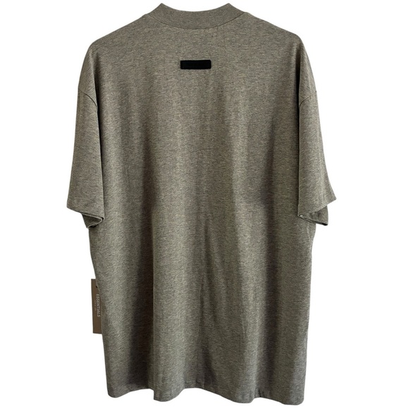 Essentials Fest Of God Heavyweight Cotton Jersey Short Sleeve Gray Tee Large - Picture 3 of 9